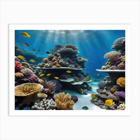 Coral Reef Art Print