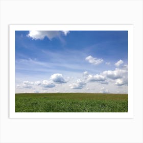 Cloudy Sky Art Print