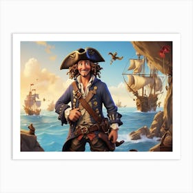 Pirates Of The Caribbean 1 Art Print