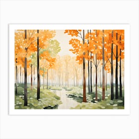 Modern Forest 4 Art Print