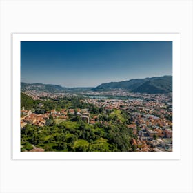 Lecco Lake Como Italy Art Print Art Print