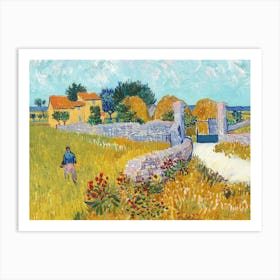 House In The Countryside Art Print