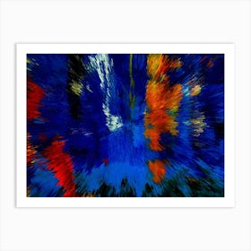 Acrylic Extruded Painting 186 Art Print