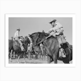 Untitled Photo, Possibly Related To Spectators At Bean Day Rodeo, Wagon Mound, New Mexico By Russell Lee 2 Art Print