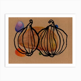 Gourd 5 Art Print