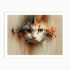 Cat Portrait Art Print