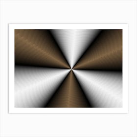 Brown Color Modern Interior Background Art Print