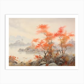 Asian Landscape Painting 1 Art Print