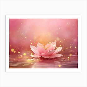 Lotus Flower 1 Art Print