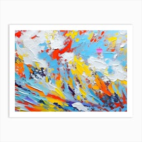 Abstract Painting 19 Art Print