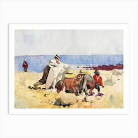 A Clam Bake (1873), Winslow Homer Art Print