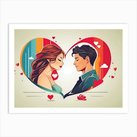 Together forever Art Print