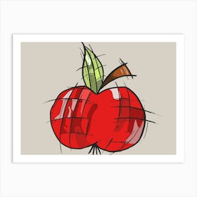 Red Apple 1 Art Print