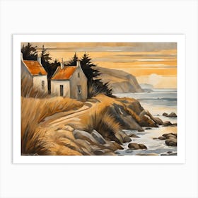 European Coastal Painting (142) Art Print