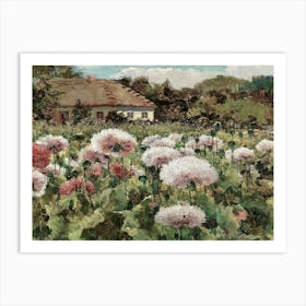 Dandelion Field Art Print