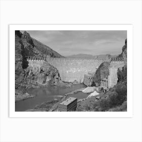 Untitled Photo, Possibly Related To Roosevelt Dam Which Stores Water For The Salt River Valley, Centering Around Art Print