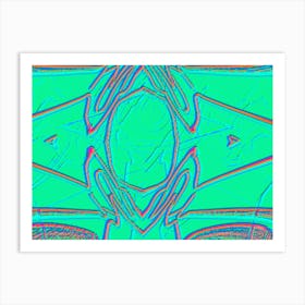 Abstract Psychedelic 1 Art Print