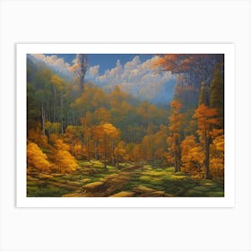 Forest Path 14 Art Print