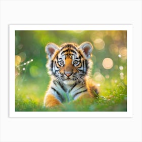 Tiger Cub 2 Art Print