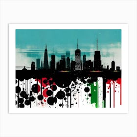 Chicago Skyline 30 Art Print