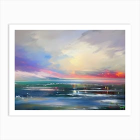 Explorer Series Icy Waters Art Print