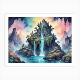 Waterfall Art Print