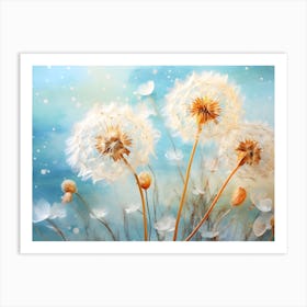 Dandelion 35 Art Print