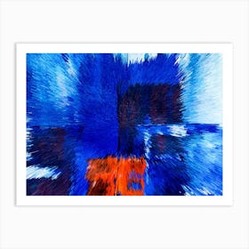 Acrylic Extruded Painting 37 Art Print