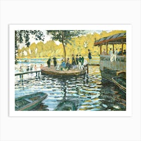 La Grenouillère (1869), Claude Monet Art Print