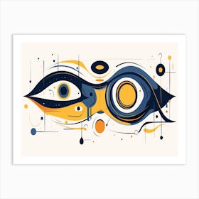 Abstract Eye 5 Art Print