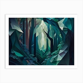 Strange Forest Art Print