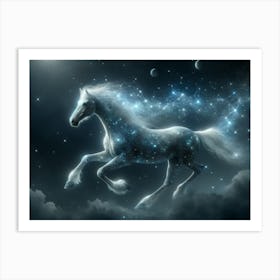 Star-Horse Fantasy Art Print