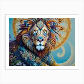 Lion king 16 Art Print