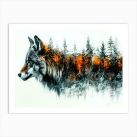 Wolf Sanctuary - Wolf Zone Art Print