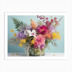 Flowers In A Vase 21 Art Print