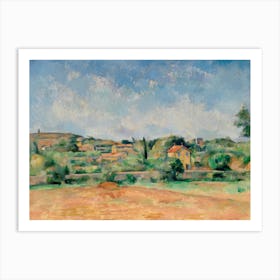 The Bellevue Plain, Paul Cézanne Art Print