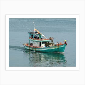 Fishing Boat Art Print