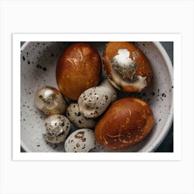 Eggs In A Bowl 7 Art Print