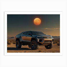 Nissan Xterra Concept Art Print