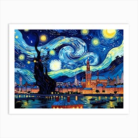 Starry Night 108 Art Print