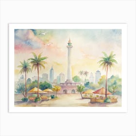 Kuala Lumpur Art Print