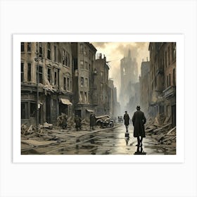 London Street Art Print