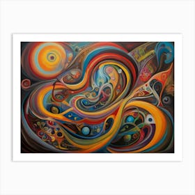 Abstract Painting 52 Art Print