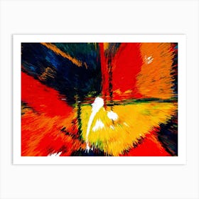 Acrylic Extruded Painting 605 Art Print