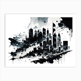 Cityscape 51 Art Print