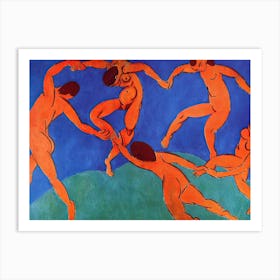 Five Dancers Art Print