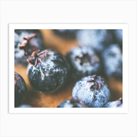 Blueberries Art Print