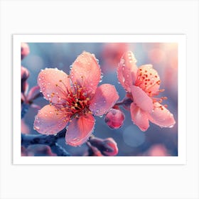 Apricot Blossoms Art Print