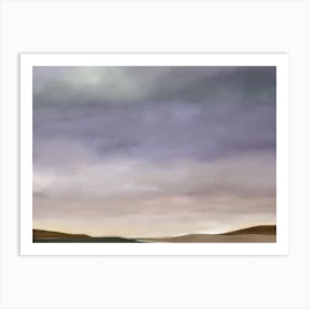 Purple Sky Art Print