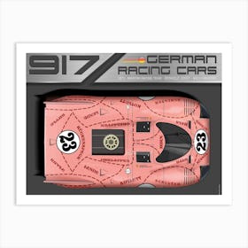 Porsche 917:20 Pink Pig No. 23 1 Art Print